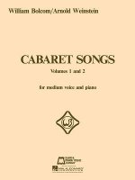 Cabaret Songs - Volumes 1 and 2: Voice and Piano