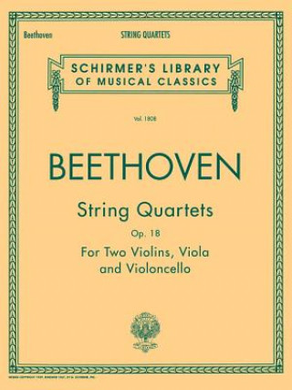 String Quartets, Op. 18: Parts