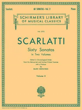 60 Sonatas - Volume 2: Schirmer Library of Classics Volume 1775 Piano Solo