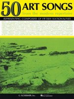 50 Art Songs from the Modern Repertoire: Voice and Piano