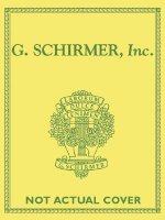 Concerto in B Minor: Score and Parts