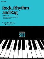 Rock, Rhythm and Rag - Book III: Piano Solo