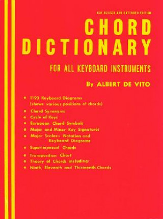 Chord Dictionary for Keyboard Instruments: Reference Book