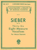 36 Eight-Measure Vocalises, Op. 93: Mezzo-Soprano