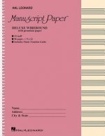 Deluxe Wirebound Premium Manuscript Paper (Pink Cover)