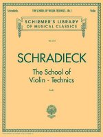 School of Violin Technics - Book 1: Exercises for Promoting Dexterity