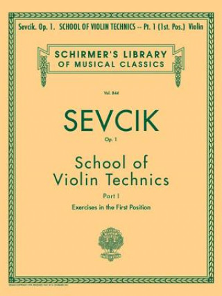 School of Violin Technics, Op. 1