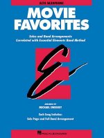 Movie Favorites-Alto Saxophone