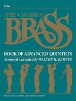The Canadian Brass Book of Advanced Quintets: Tuba in C (B.C.)