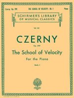 School of Velocity, Op. 299 - Book 1: Piano Technique