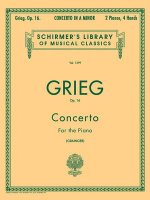 Edvard Grieg: Concerto, Opus 16