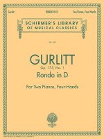 Gurlitt: Rondo in D, Opus 174, No. 1