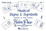Musical Signs and Symbols Set I 24 Cards 48 Sides Flash Cards Moppet