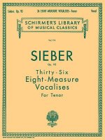 36 Eight-Measure Vocalises, Op. 95: Tenor