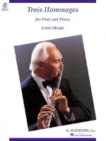 Louis Moyse - Trois Hommages: For Flute and Piano