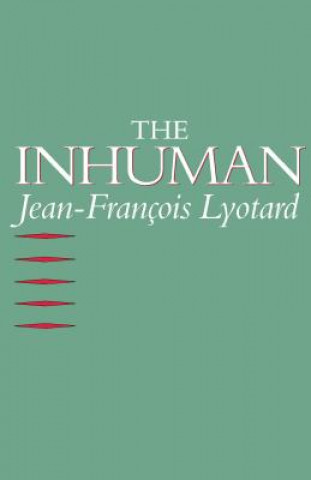 The Inhuman: Reflections on Time