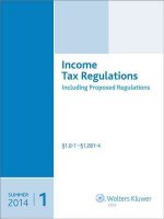 Income Tax Regulations, Summer 2014 Edition