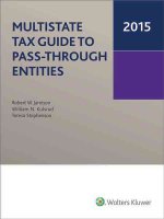 Multistate Tax Guide to Passthrough Entities (2015)