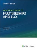 Practical Guide to Partnerships and Llcs, 7th Edition