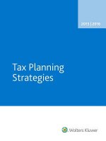 Tax Planning Strategies 2015-2016