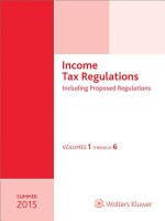 Income Tax Regulations, Summer 2015 Edition