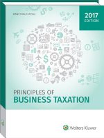 Principles of Business Taxation-2017