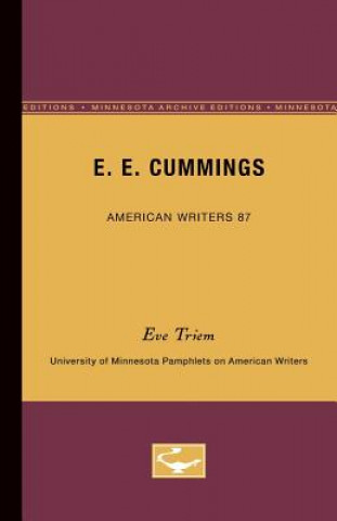 E.E. Cummings - American Writers 87
