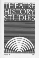 Theatre History Studies 1988