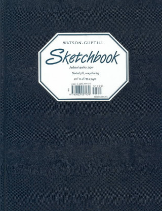 Large Sketchbook (Lizard, Navy Blue)