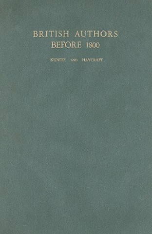 British Authors Before 1800: A Biographical Dictionary
