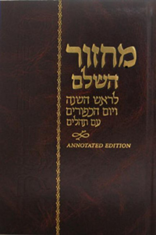 Machzor: Hebrew Text & English Instructions