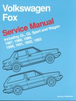 Volkswagen Fox Service Manual: 1987-1993