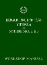 Herald 1200, 12/50, 13/60 Vitesse 6 and Spitfire Mk. 1,2,3: 1959-1970