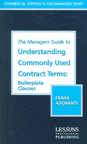 Managers Guide to Understanding Commonly Used Contract Terms