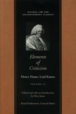 Elements of Criticism: Volume 2 PB