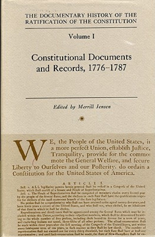 Constitional Documents & Records 1776-1787 Vol 1
