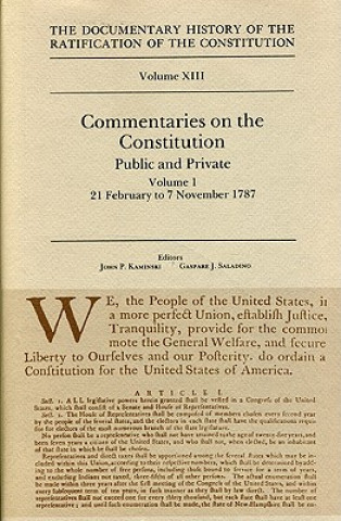 Commentaries of the Constitution Vol 1