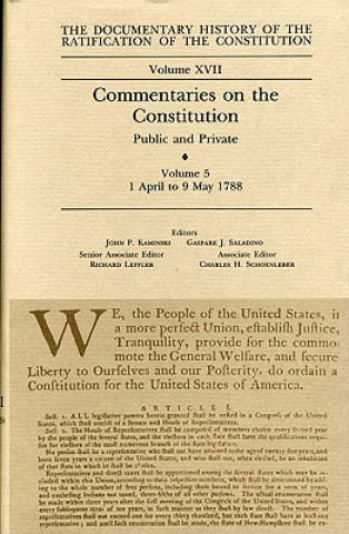 Commentaries on the Constitution Vol 5
