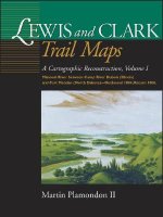 Lewis and Clark Trail Maps VI: Missouri River Between Camp River DuBois (Illinois) and Fort Mandan (North Dakota)-Outbound 1804; Return 1806