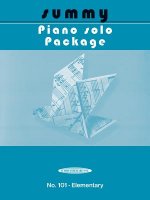 Summy Solo Piano Package: No. 101