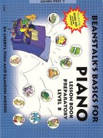 Beanstalk's Basics for Piano: Lesson Book Preparatory Book B