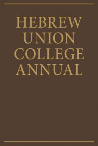 Hebrew Union College Annual Volume 59