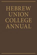 Hebrew Union College Annual Volume 40-41