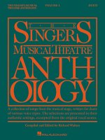 Singers Musical Theatre: Duets Volume 1