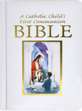 Catholic Child's Traditions First Communion Gift Bible-Nab-Boy