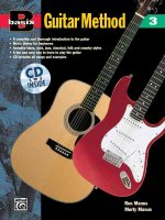 Basix Guitar Method, Bk 3: Book & CD