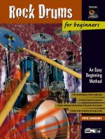Rock Drums for Beginners: An Easy Beginning Method, Book & CD
