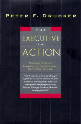 The Executive in Action: Three Drucker Management Books on What to Do and Why and How to Do It (Peter F. Durcker,Peter F. Drucker)(Twarda)