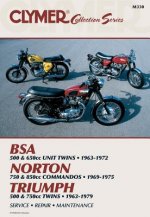 Clymer Vintage British Street Bikes: BSA, Norton, Triumph- Repair Manual