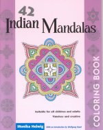 42 Indian Mandalas Coloring Book